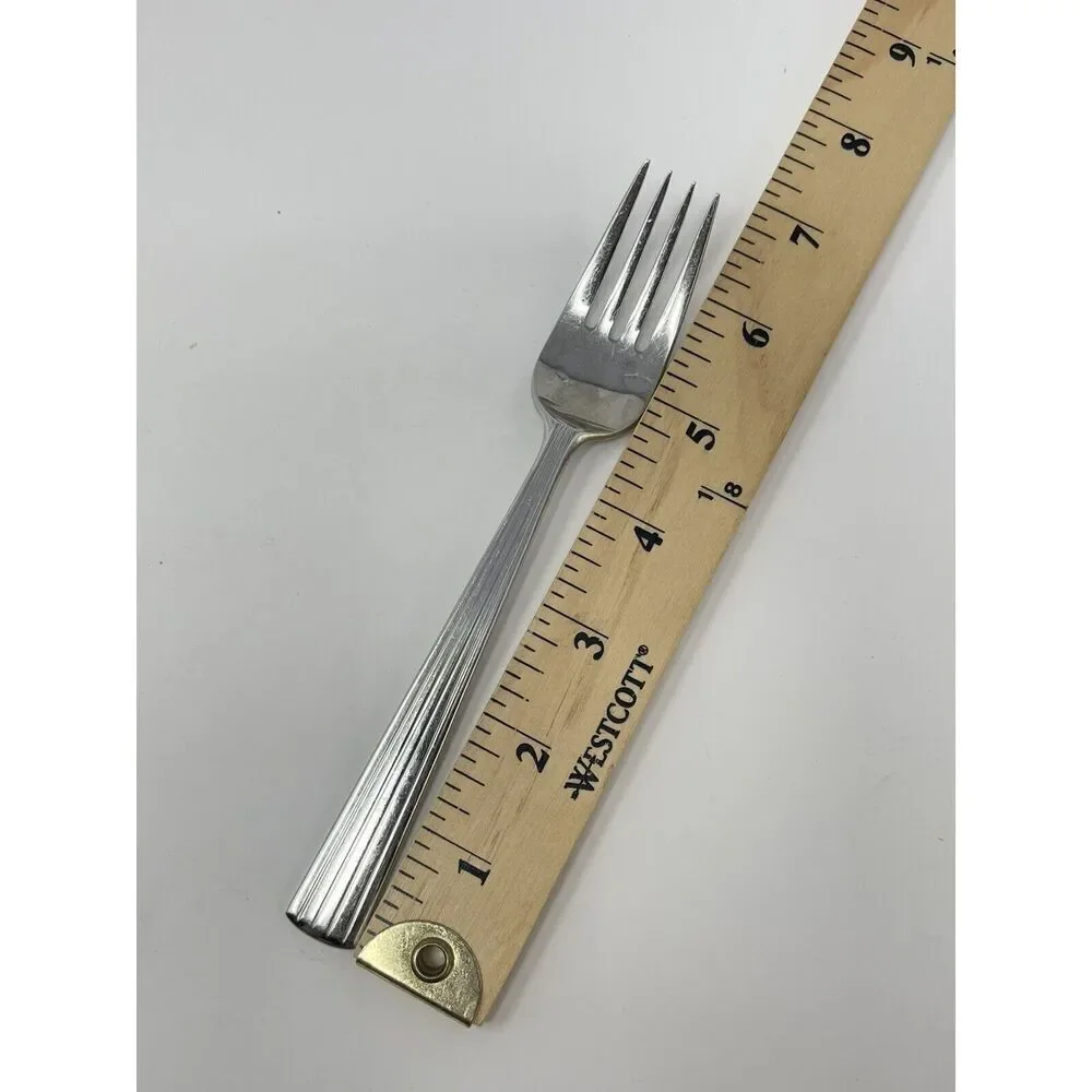 Reed & Barton Berkeley 18/10 Stainless Flatware Salad Fork 7” Set Of 4